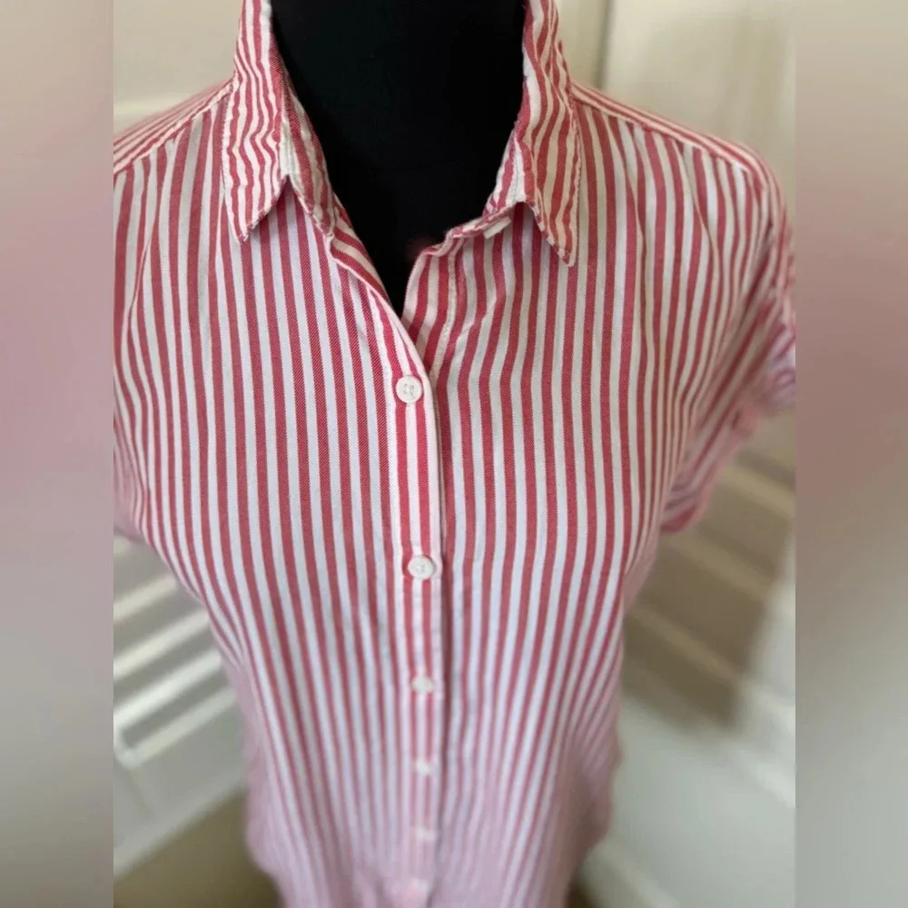 Beach Lunch Lounge | Spencer Button Down Linen Shirt - Size XS - Picture 3 of 8